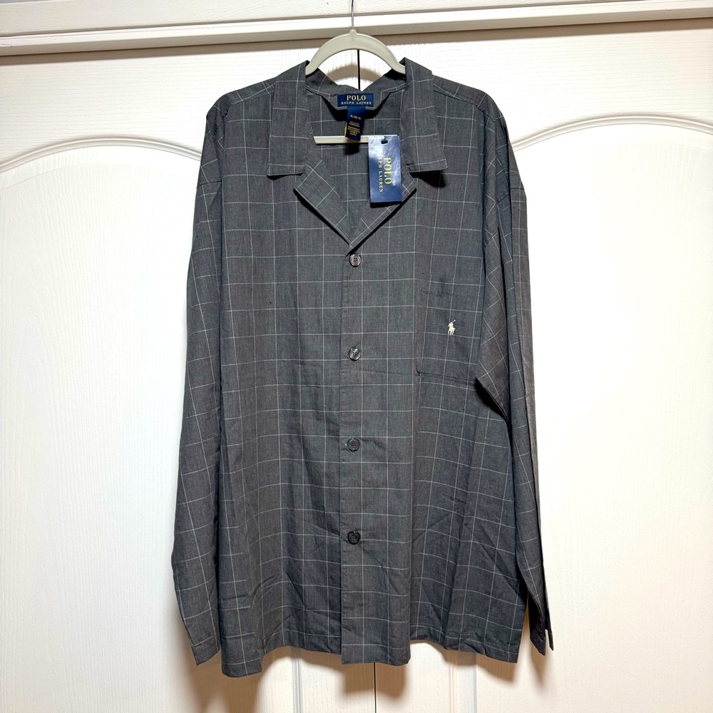 Mens Polo Sleep shirt Size XL